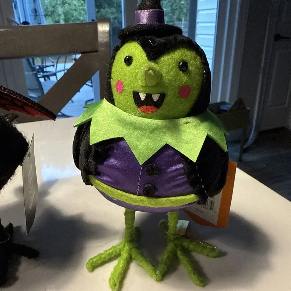 Spellma & Batrick Target 2024 Hyde and Eek! Halloween Featherly Friends, NEW